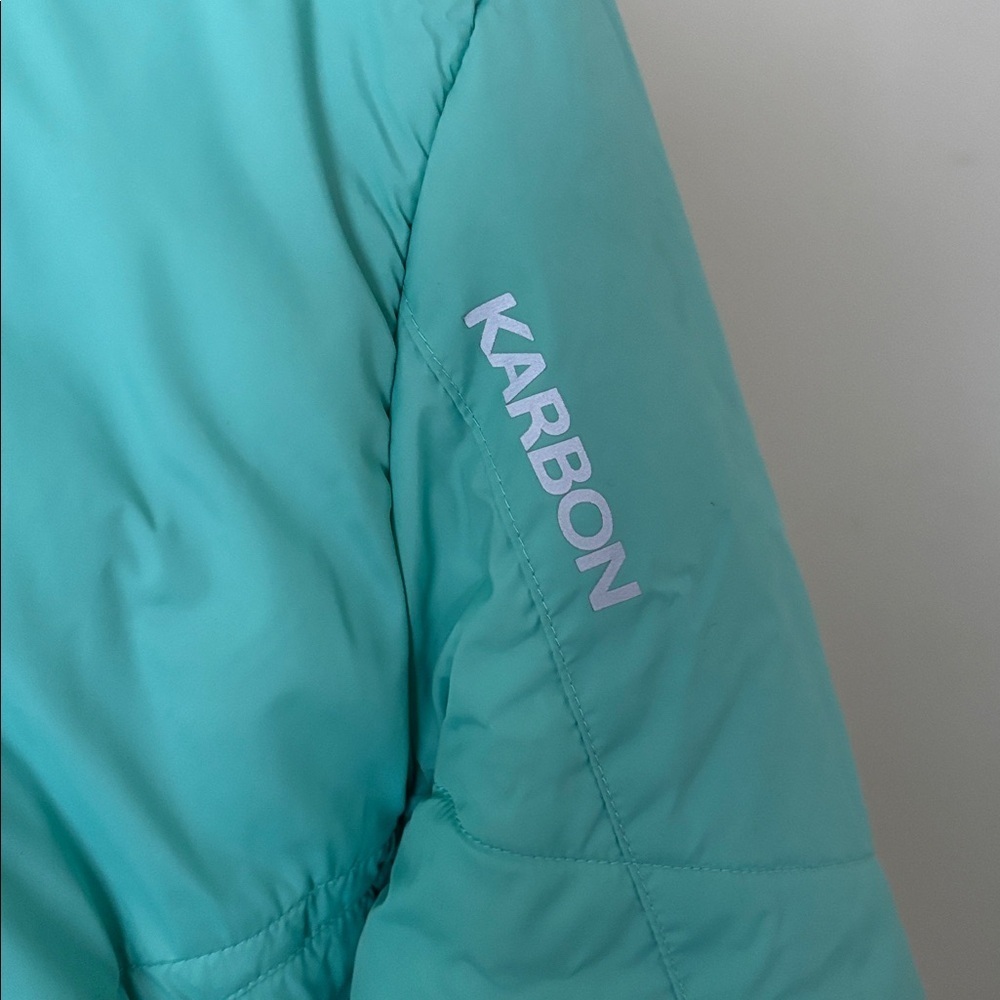 Karbon Mid Layer Thermal Coat Teal Sz XL - Picture 2 of 13